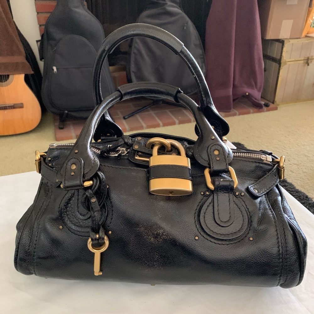 CHLOÉ Leather Paddington Bag